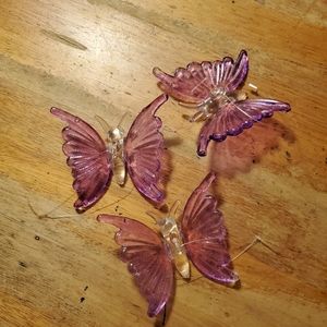 Beautiful art glass butterflies (3)